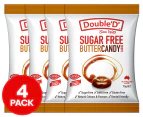 4 x Double 'D' Zero Sugar Butter Candy Drops 70g