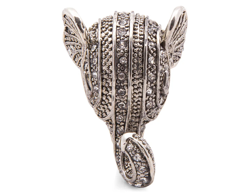 Kardashian Elephant Ring – Silver