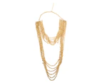 Kardashian Multi Chain Necklace - Gold