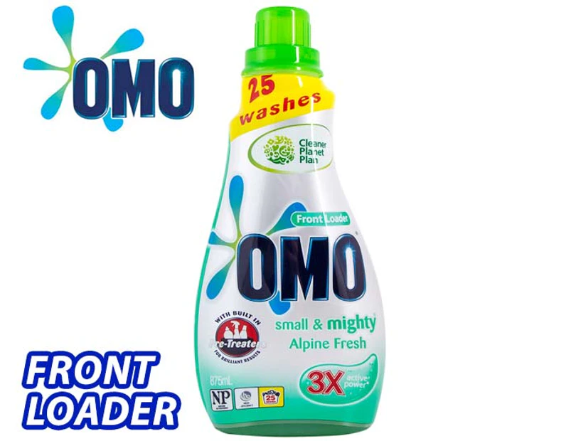 Omo Liquid Detergent Front Loader Alpine Fresh 875mL
