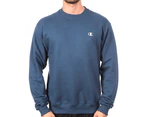 Champion Men's XL Eco Fleece Sweater - Petroleum Blue