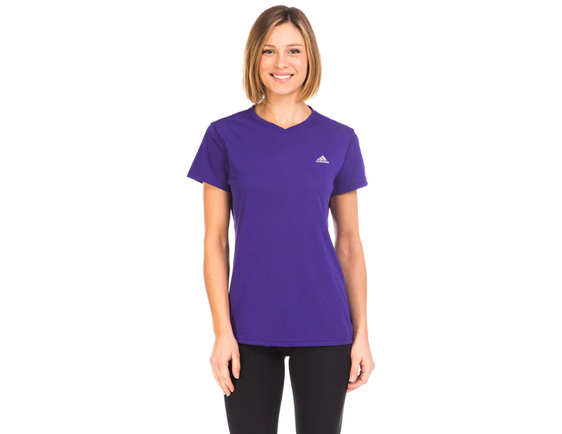 Adidas Women's Ultimate Tee - Purple Heather