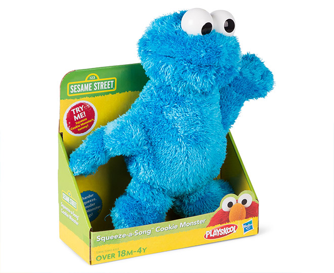 Sesame Street Squeeze A Song Cookie Monster