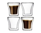 Bodum Assam Double Wall 200mL Glasses 4-Pack