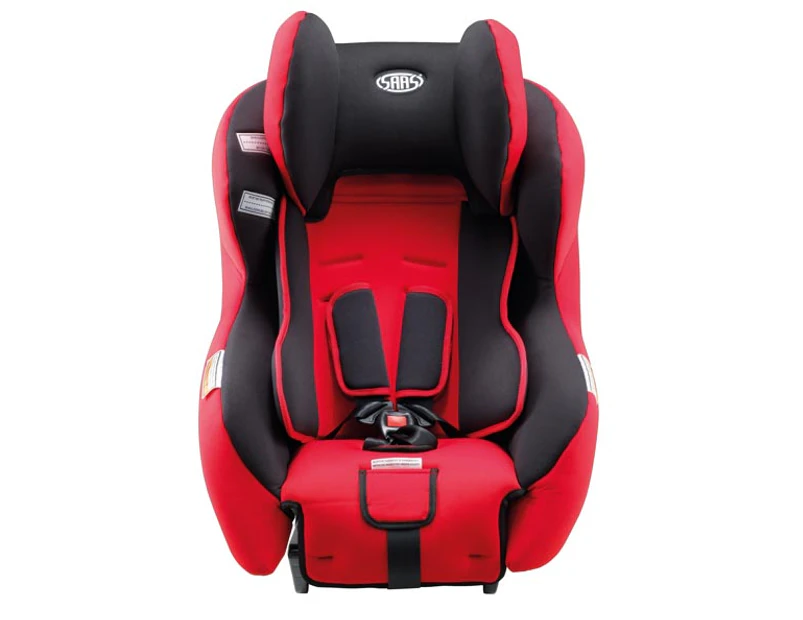 Preview image SAAS Sebring Convertible Car Seat - Red/Black