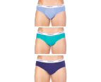 Holeproof Men’s Briefs 3-Pack - Purple/Green/Blue