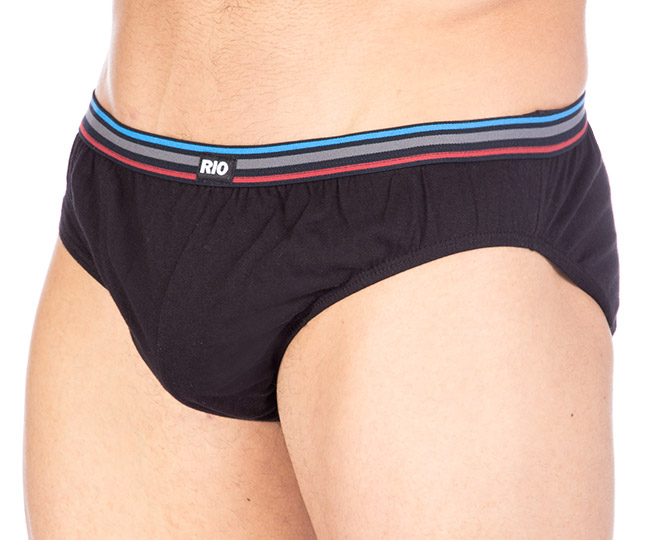 2 x Rio Men's X-Large Hipster Briefs 4-Pack - Assorted Colours