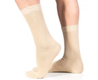 Holeproof Men’s Size 6-10 Everyday Socks 2-Pack - Beige