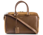 Saint Laurent Medium Classic Duffle 6 Bag - Ochre