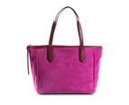 Fossil Sydney Shopper - Bright Pink Suede Finish