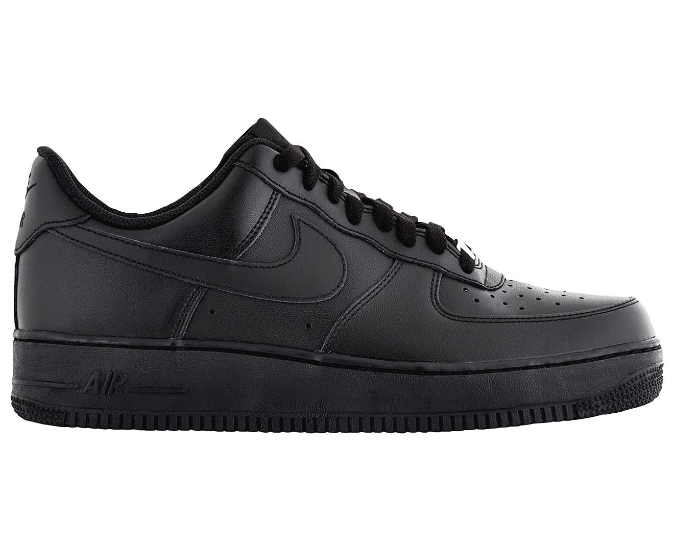 Nike Men's Air Force 1 '07 Sneakers - Black | Catch.co.nz