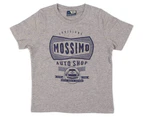 Mossimo Boys' Auto Shop Tee - Grey Marle