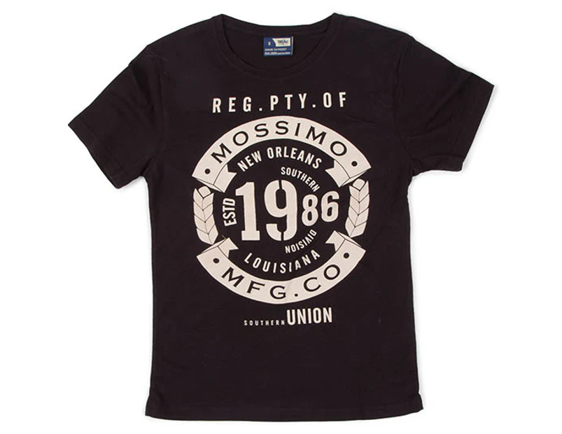Preview image Mossimo Boys’ MFG Union Tee - Black