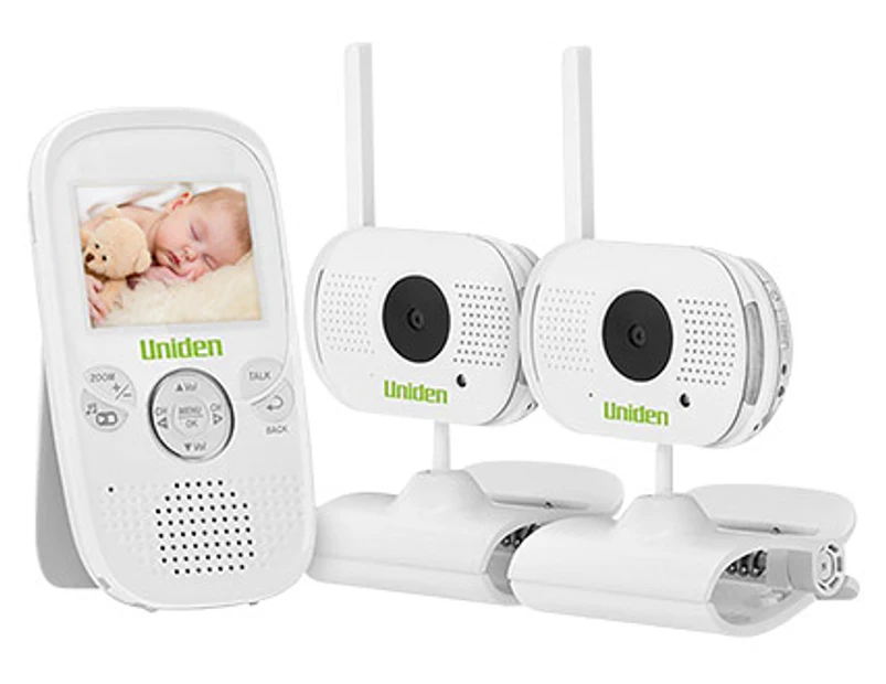 Uniden Wireless Digital Baby Monitor w/ 2 Cameras