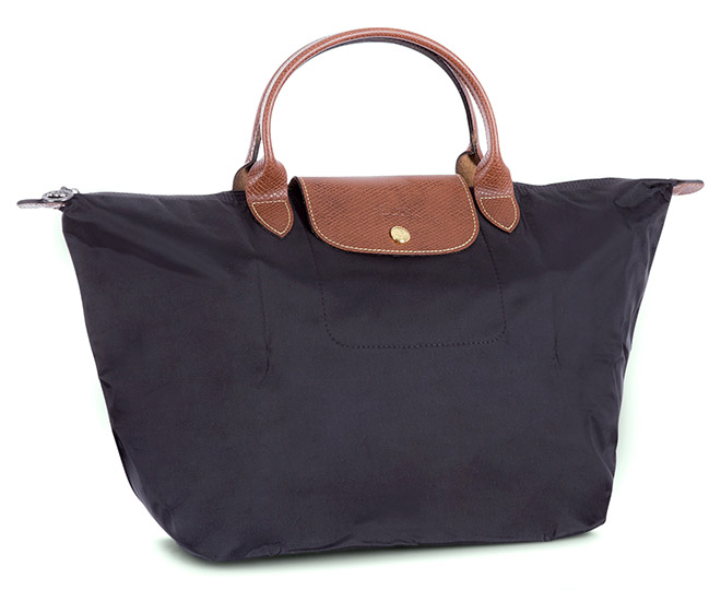 Longchamp Medium Le Pliage Top Handle Handbag - Black | Catch.co.nz