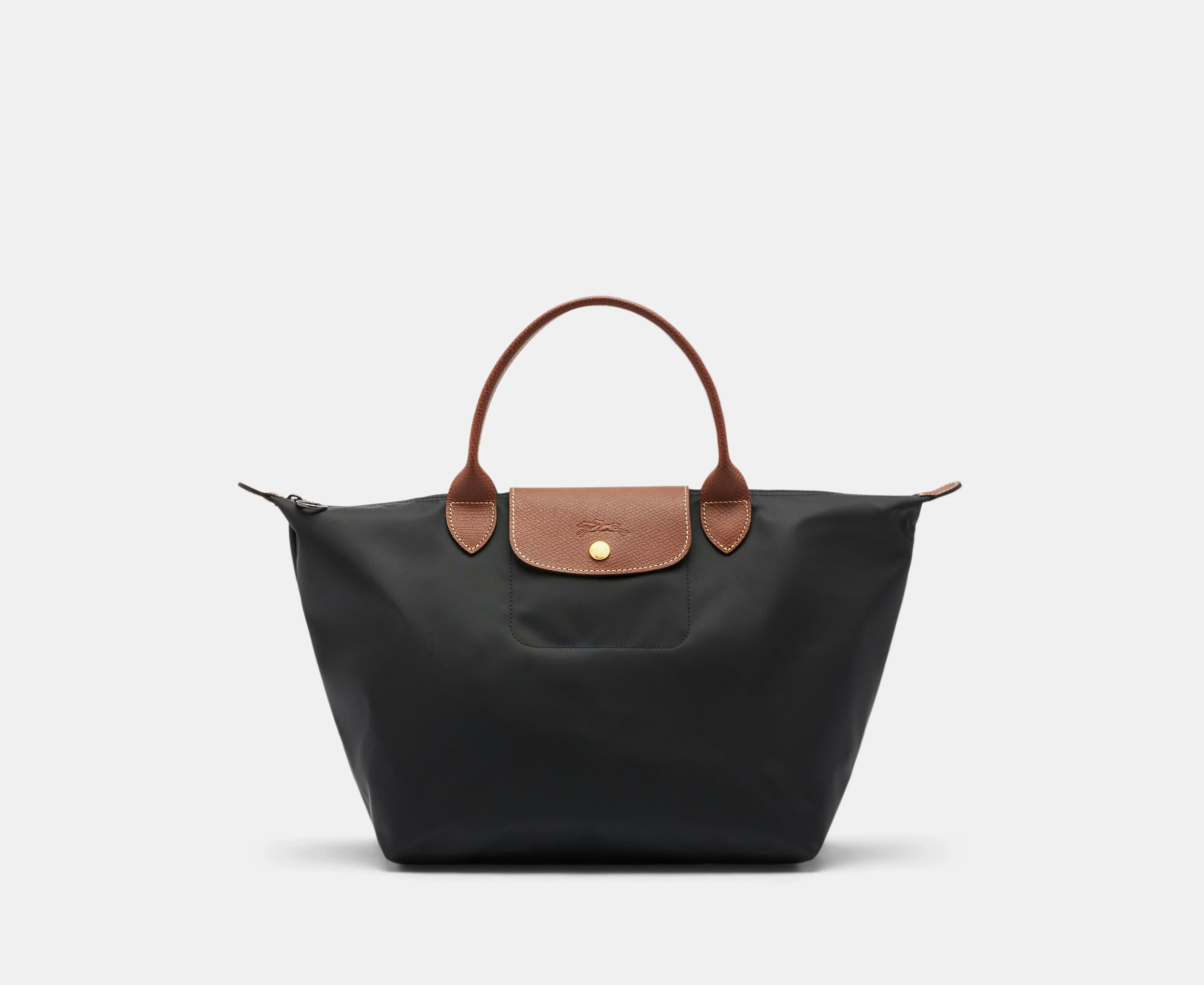 Longchamp Le Pliage Medium Top Handle Bag - Black