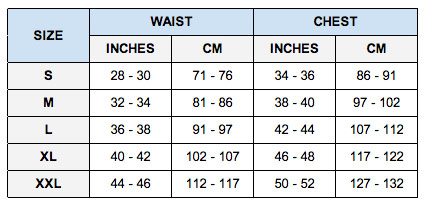 tommy hilfiger panty size chart