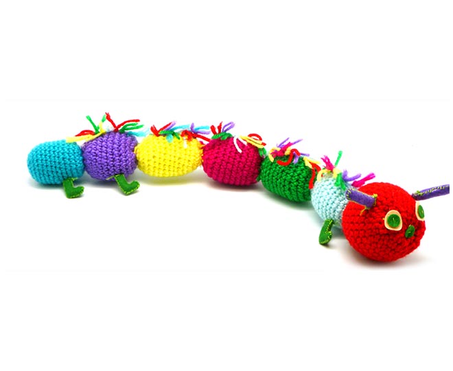 Craft for Kids Crotchet a Caterpillar Kit | Catch.co.nz