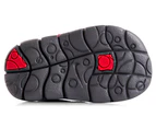 Nike Kids Sunray Adjust 4 TD Sandals Size 2 - Black/Wolf Grey