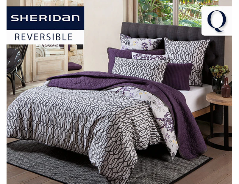 Preview image Sheridan Abigale Queen Quilt Cover Set
