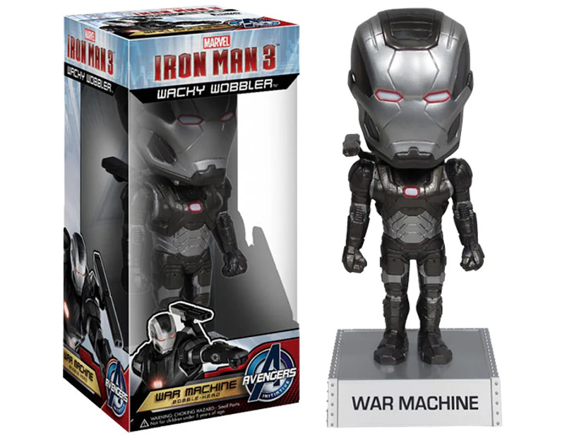 Iron Man 3 War Machine Wacky Wobbler Bobble Head