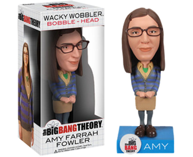 The Big Bang Theory Amy Farrah Fowler Wacky Wobbler Bobble Head | Catch ...