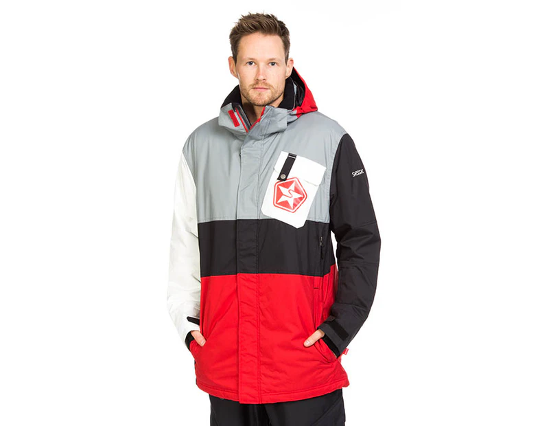 SESSIONS Men’s Iso Jacket - Red