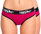 2 x Mossimo Women’s Ebony Brief 2-Pack - Cherry