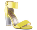 PeepToe Women's Miss Tropic Heels - Lime