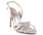 PeepToe Women’s Mrs Precious Sandal - Cream