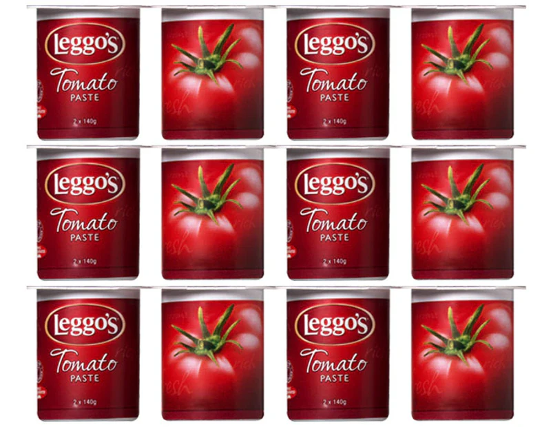 12 x Leggo's Tomato Paste 140g