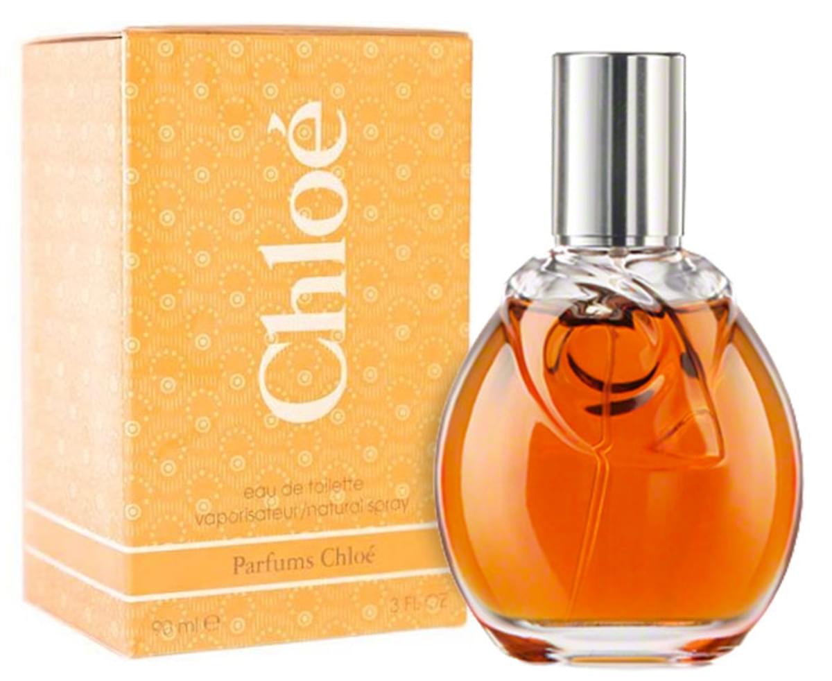 chloe perfume yellow box