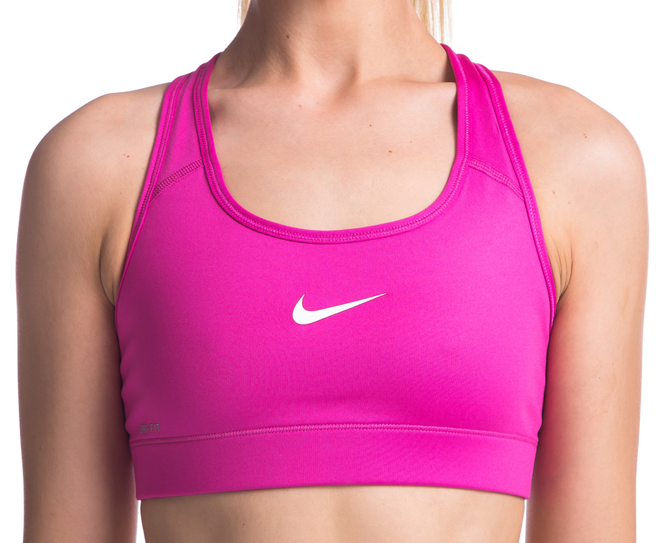 Nike Women's Pro Victory Compression Sports Bra - Fusion Pink