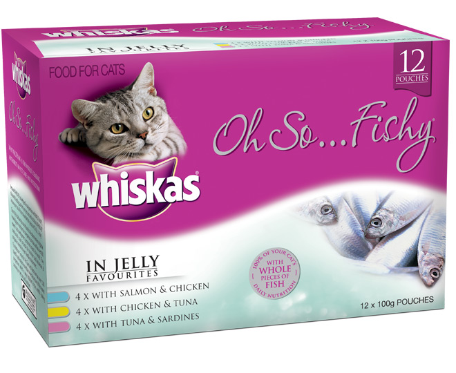 whiskas oh so fishy