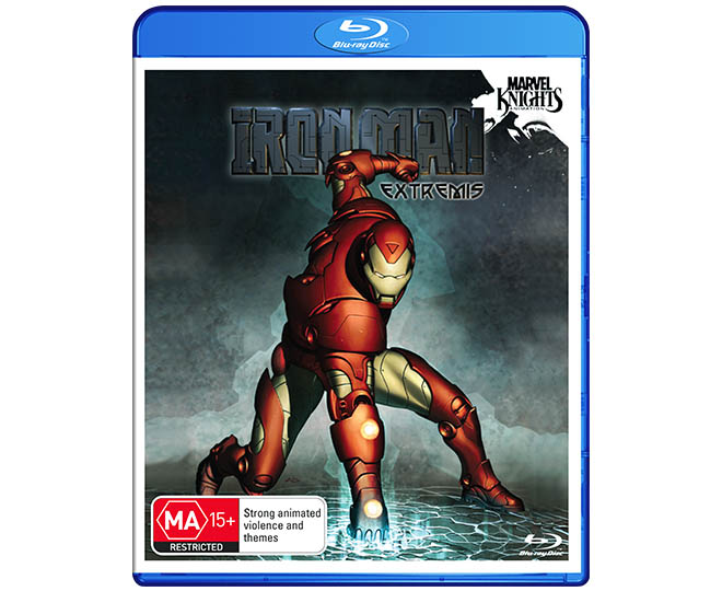Marvel　Blu-Ray　Man:　Extremis　Iron　Knights　(MA15+)