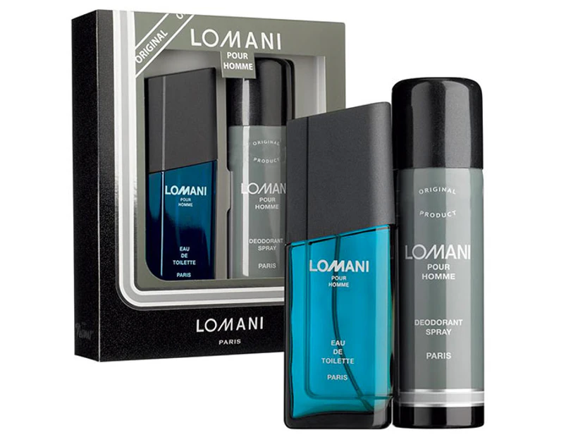 Lomani Pour Homme For Men 2-Piece Set