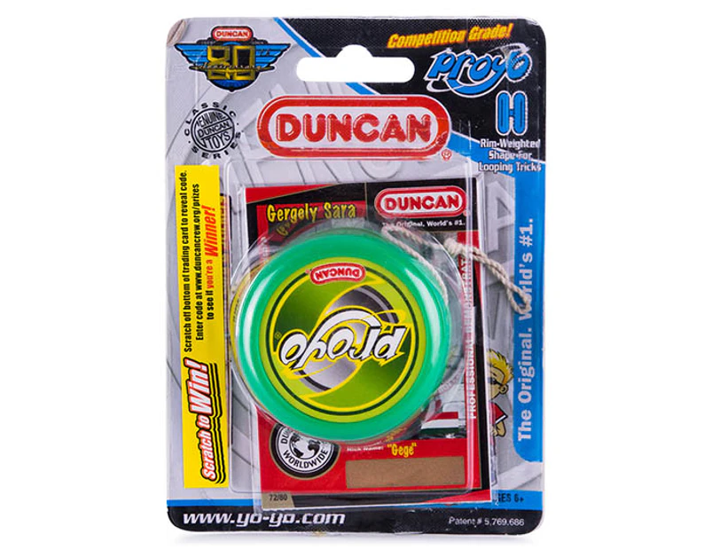 Duncan Yo Yo Beginner ProYo Kids/Children Round Classic Fun Toy 6y+ Assorted