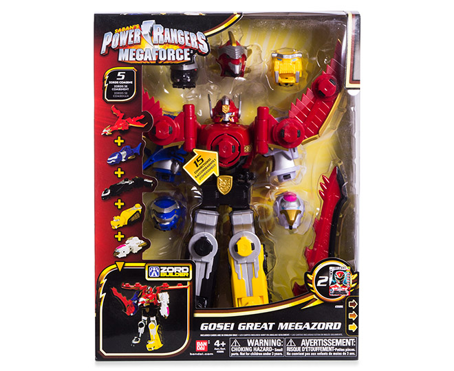 Power rangers best sale megaforce zords toys