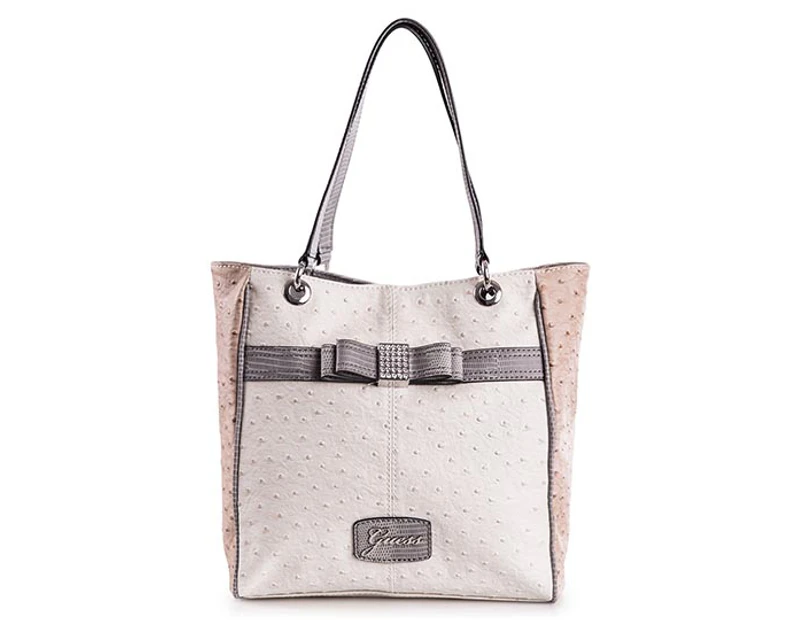 Guess top ostrich bag