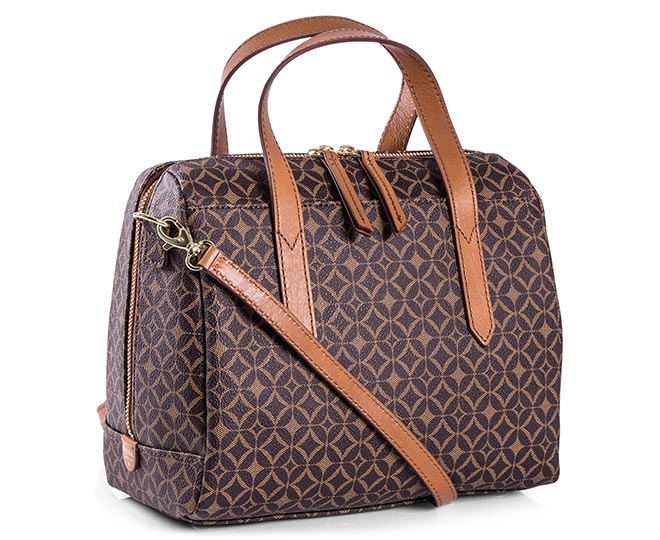 sydney satchel medium brown