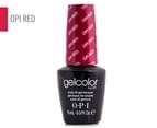 GelColor by OPI Nail Lacquer - OPI Red 1