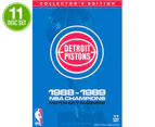 NBA: Detroit Pistons 1988-89 Champions 11-DVD Set
