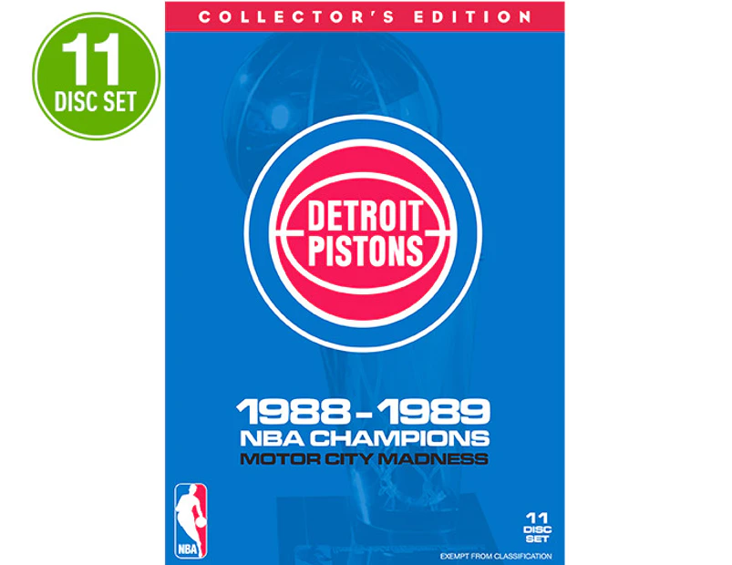 NBA: Detroit Pistons 1988-89 Champions 11-DVD Set