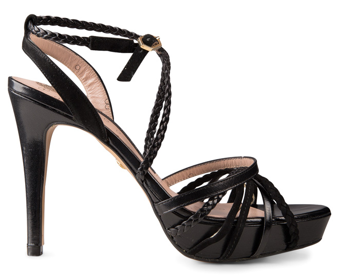 Novo Women's Sorolla Angel Azorin Sandal Heel - Black | Mumgo.com.au