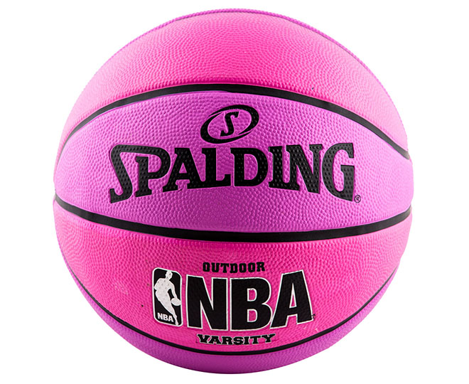 Spalding NBA Varsity Neon Pink/Purple Basketball - Size 7 | Catch.com.au