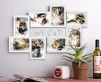 My Cat 8-in-1 Photo Collage - White