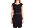 Kardashian Kollection Cut Out Back Dress - Black