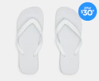 Havaianas Unisex Top Thongs - White