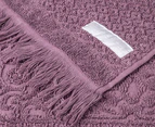 Sheridan Ambrose Cotton Bath Towel - Mulberry