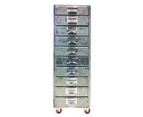 Dulton 10-Drawer Chest - Raw 